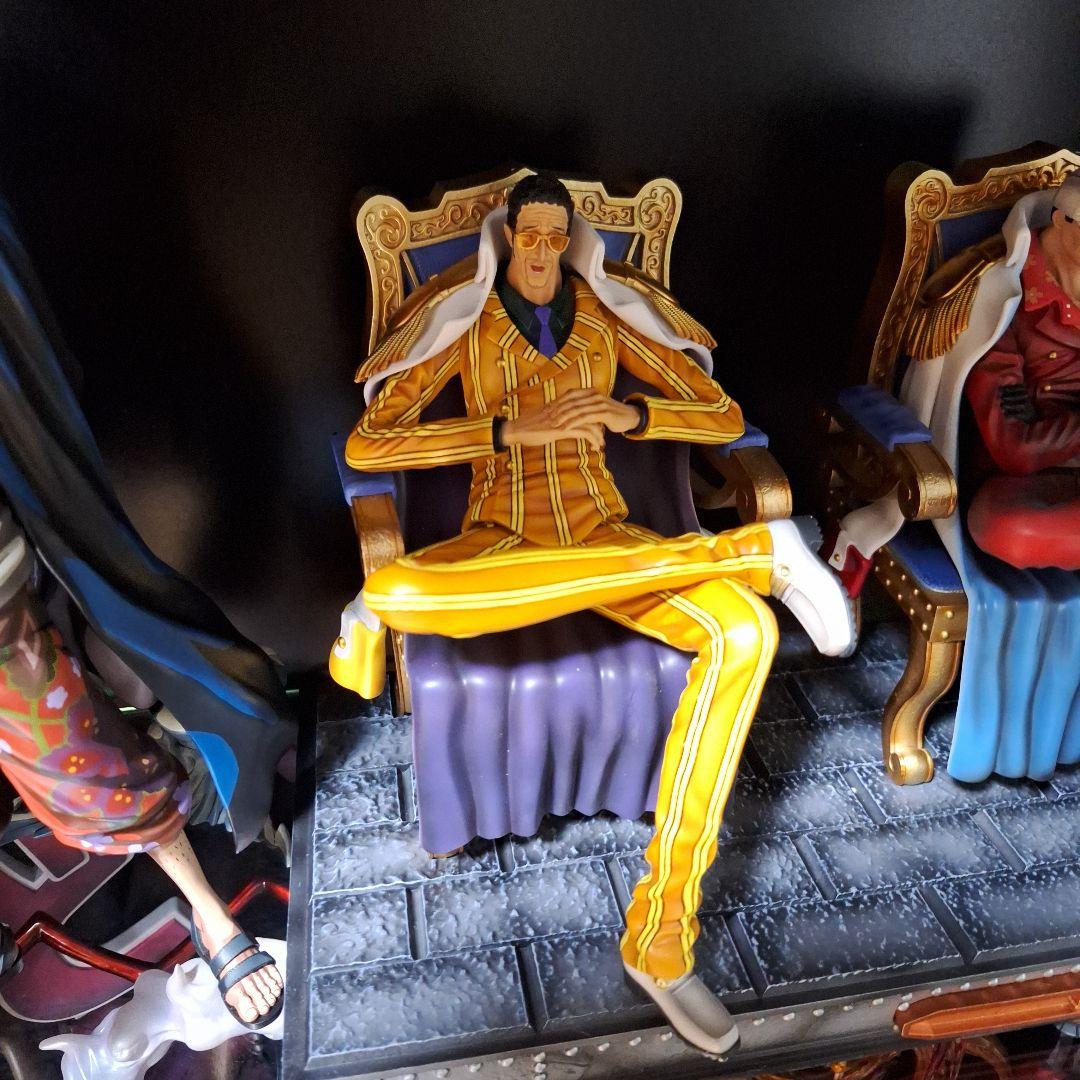 火*ス様 ワンピース 海軍本部三大将 赤犬 青雉 黄猿 頂上戦争フィギュア ガレ