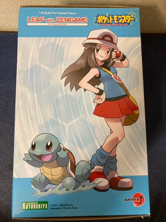 ARTFX J リーフ with ゼニガメ　ポケットモンスター　ポケモン