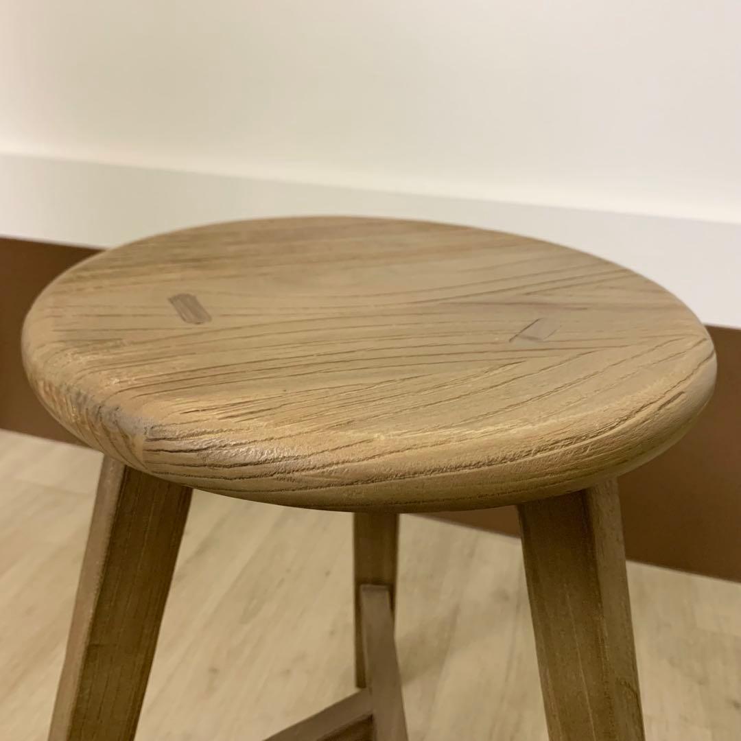 ZARA  エルムウッドスツール チェア