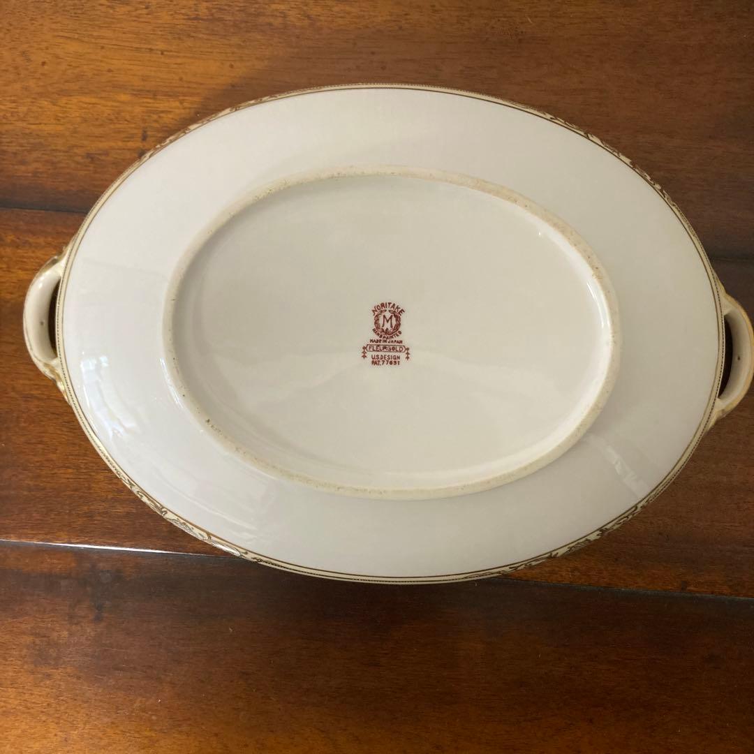 SALE 未使用品　オールドノリタケ　スープチューン　 アンティーク　金彩