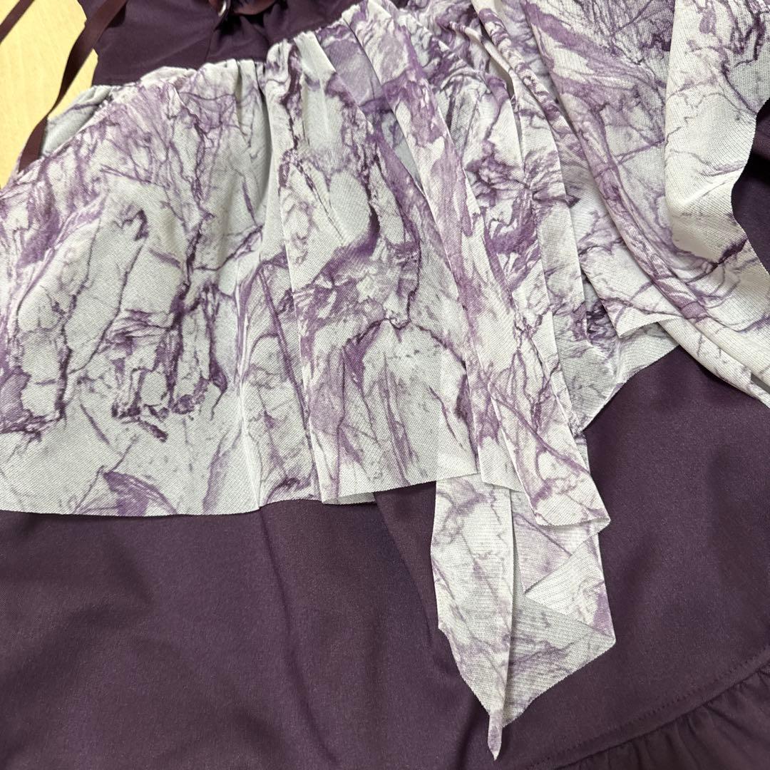 アリスアンドザパイレーツ　Spooky Shadow コルセットスカート　紫