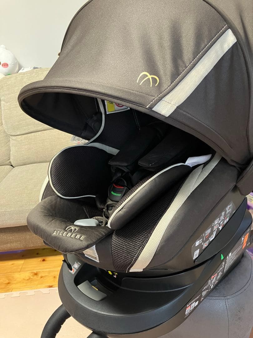 エールベベ クルット3i グランス ISOFIX チャイルドシート 回転式