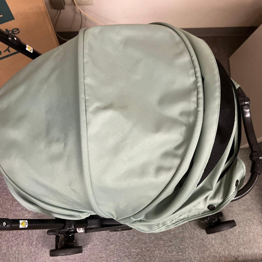 美品　compet コムペット ペットカート　ミリミリライト　アルファ　a