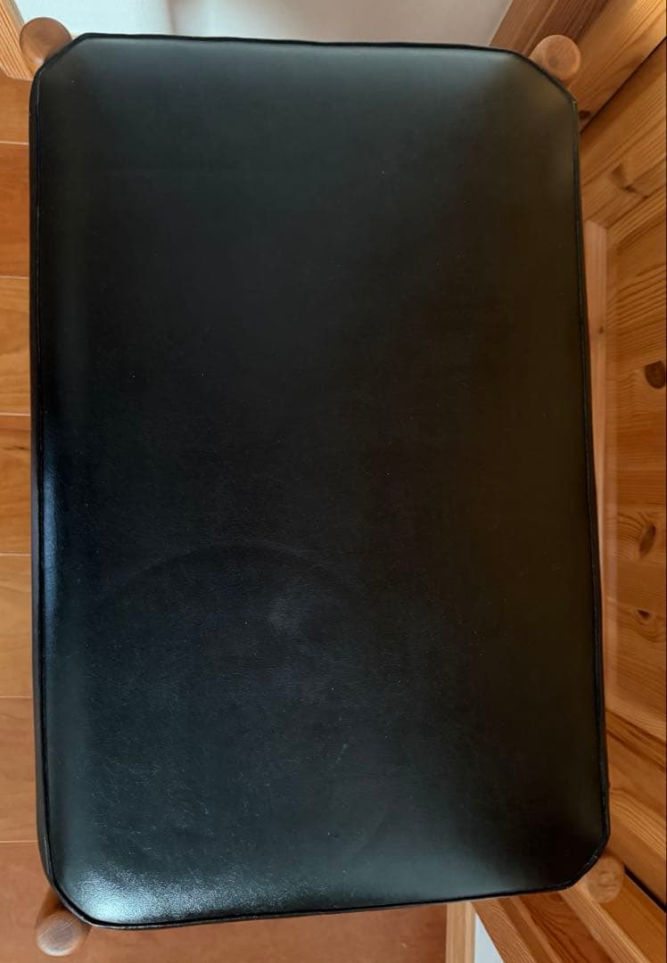 【デンマーク製】1960s 北欧 ビンテージ オットマン スツール ビーチ材