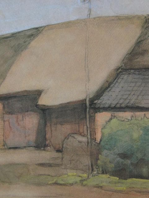 ピート・モンドリアン、『ニステルロードの農家』、希少な画集より