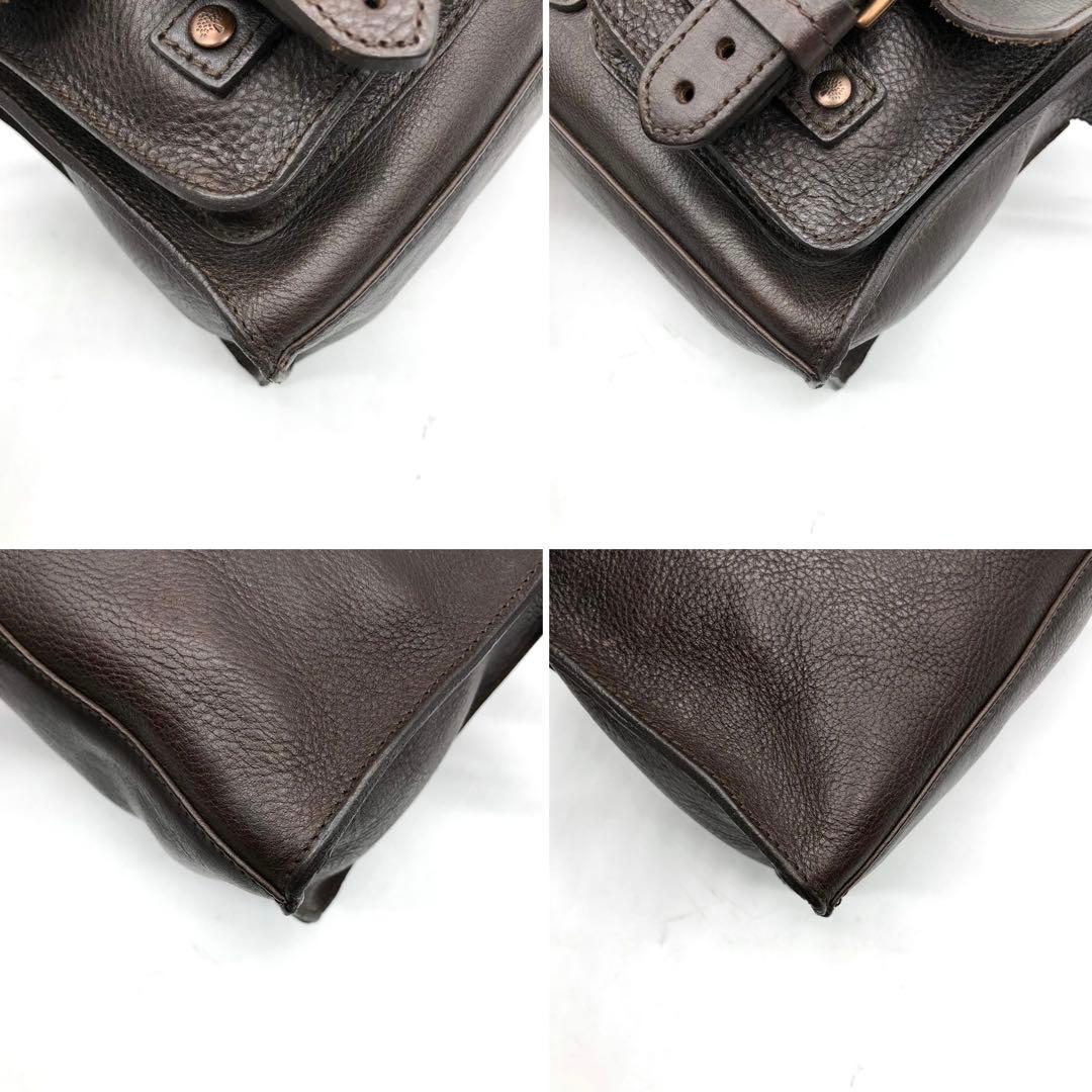 ✨極希少✨マルベリー ワンショルダーバッグ ミニロクサンヌ レザー ブラウン