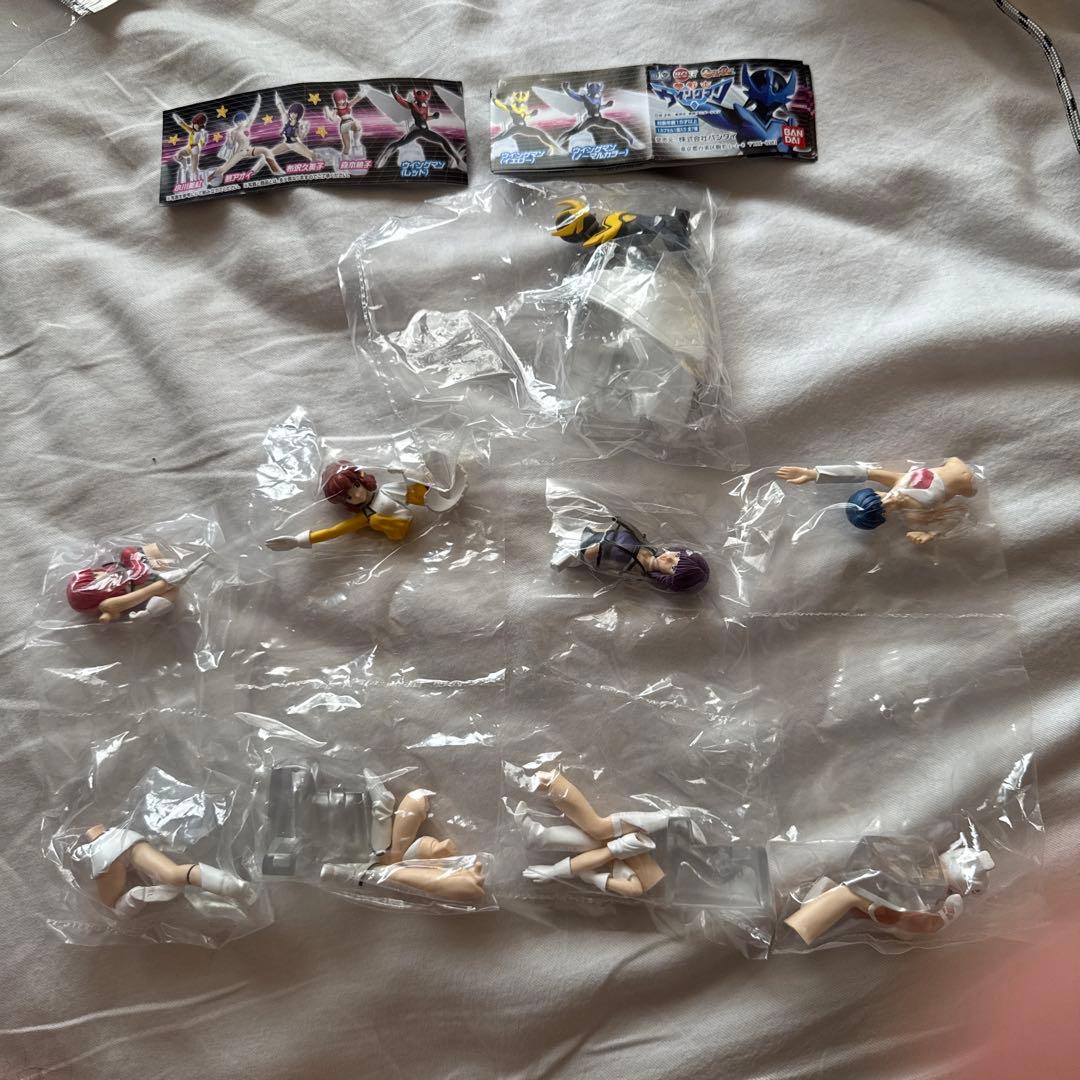 HGIFシリーズ 夢戦士ウイングマン フィギュア ガチャ 5体セット