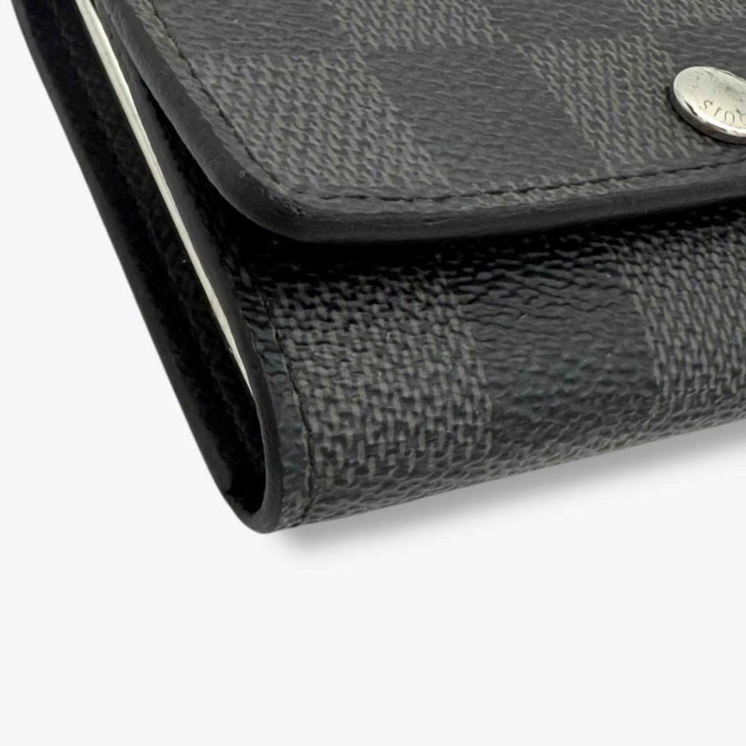 【美品】　ルイヴィトン　キーケース　ダミエグラフィット　ミュルティクレ6