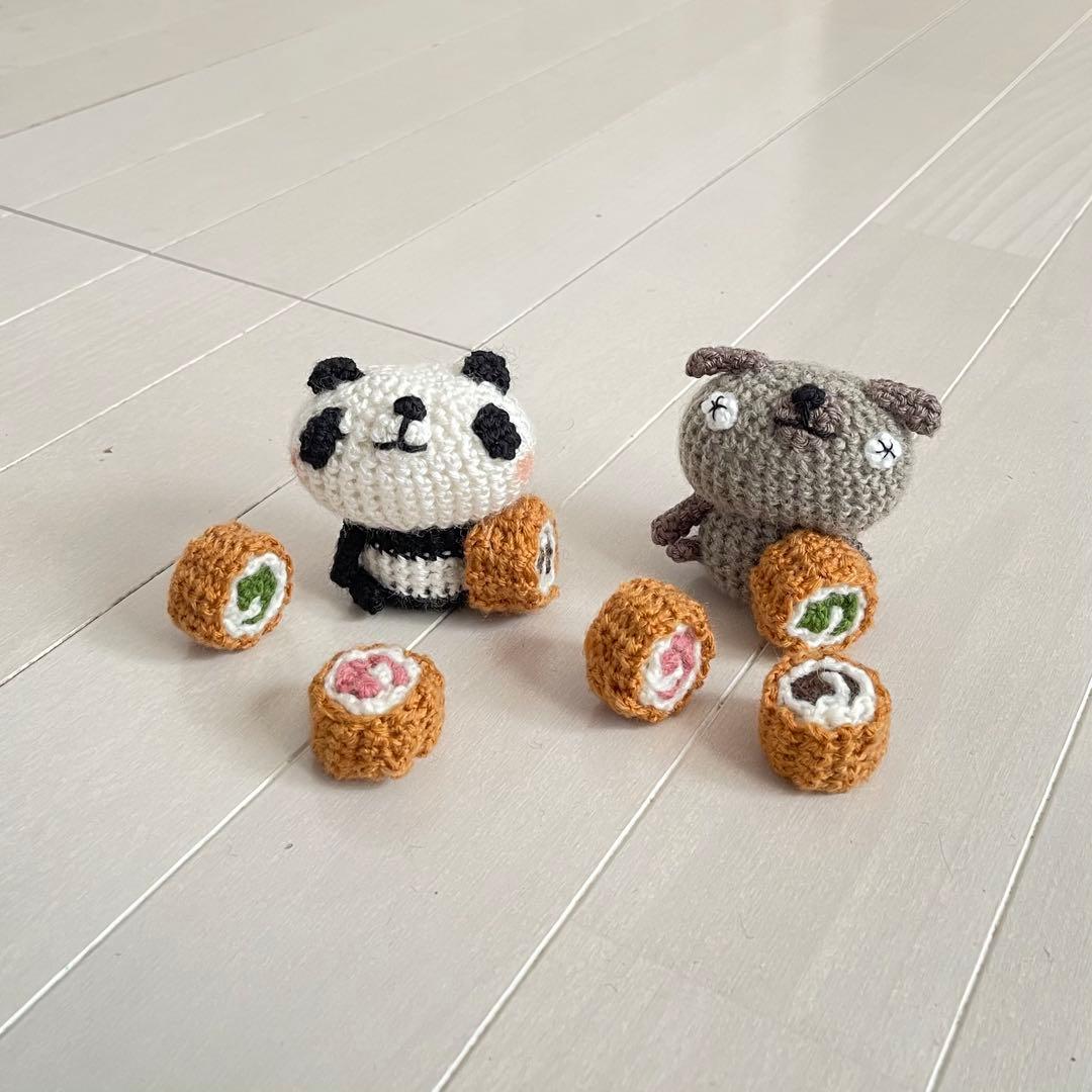 ロールケーキシリーズ、あったかシリーズ、編み物シリーズ。