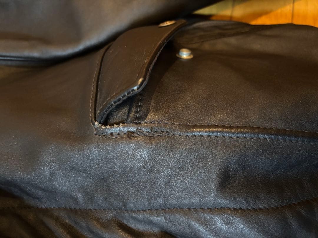 schott ショット　レザージャケット　ボア　ボンバー