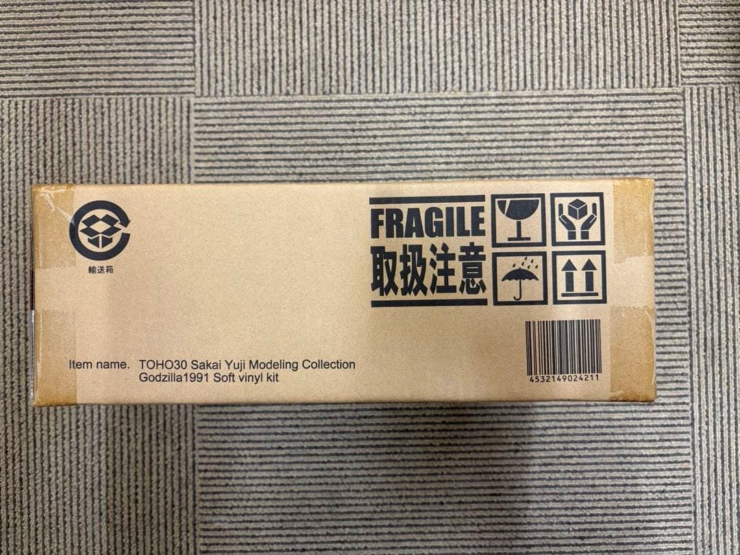 東宝30cmシリーズ　ゴジラ(1991) 新宿バージョン ソフビ組立キット