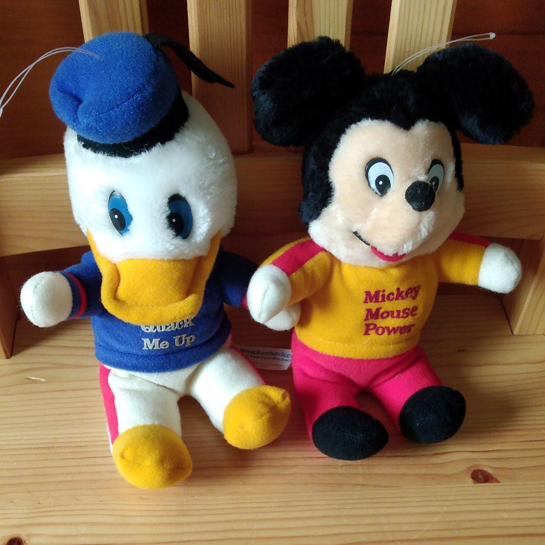 ニッカーボッカー　ぬいぐるみセット　ミッキー＆ドナルド