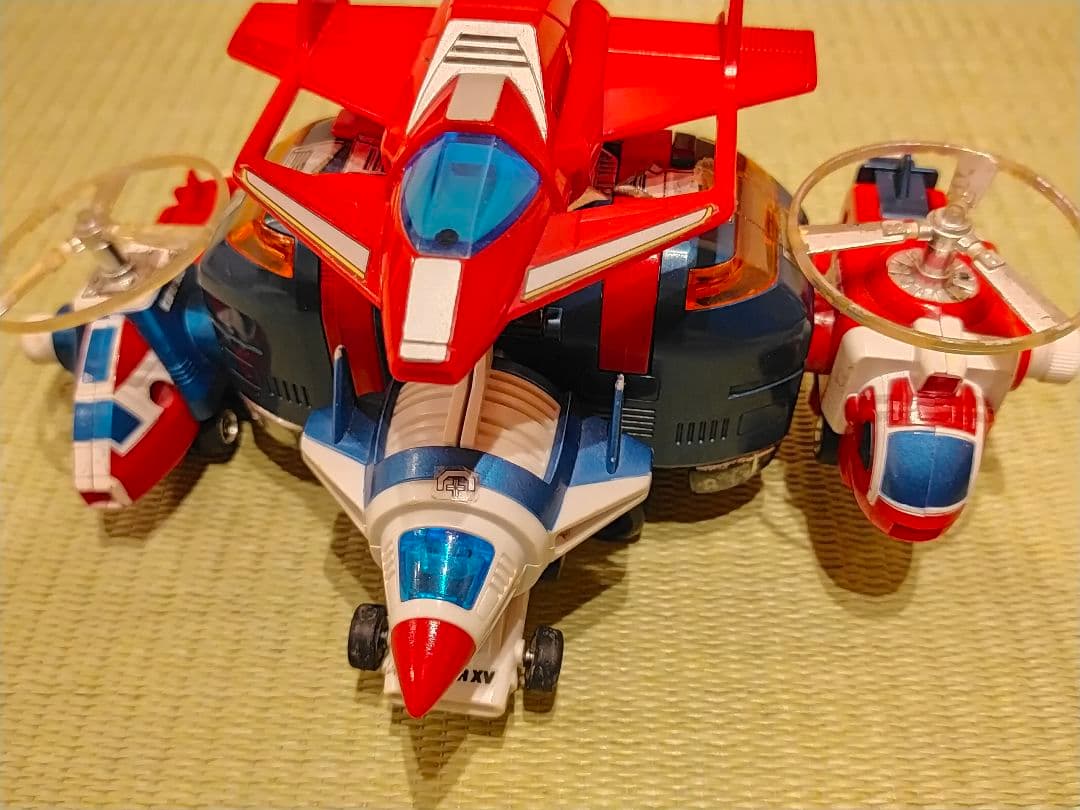 当時物　超合金　ポピー　DX　機甲艦隊ダイラガーXV