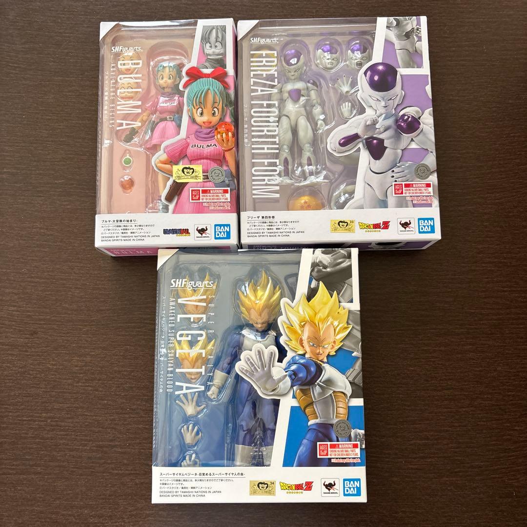 SHFiguarts フィギュアーツ ドラゴンボール ブルマ ベジータ フリーザ