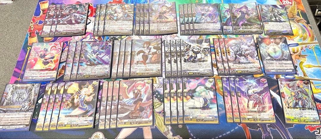 ヴァンガード　極光戦姫デッキ パーツ付き