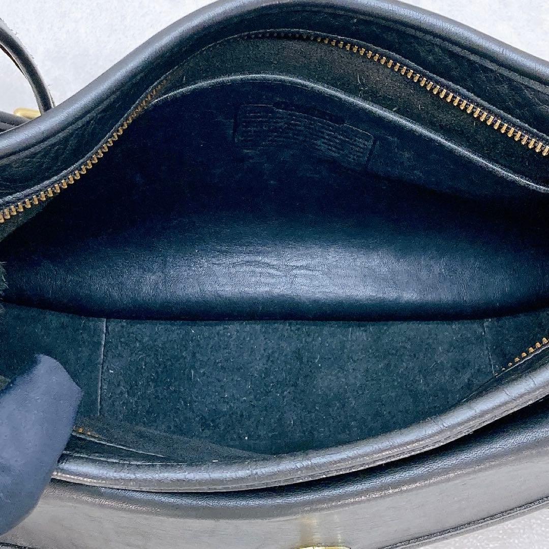 ✨美品✨COACH コーチ ターンロック エルゴ トートバッグ ブラック レザー