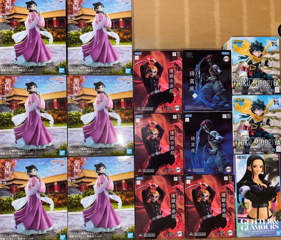 薬屋のひとりごと　猫猫　フィギュア　園遊会 ロビン　緑谷出久 デク　鬼滅の刃