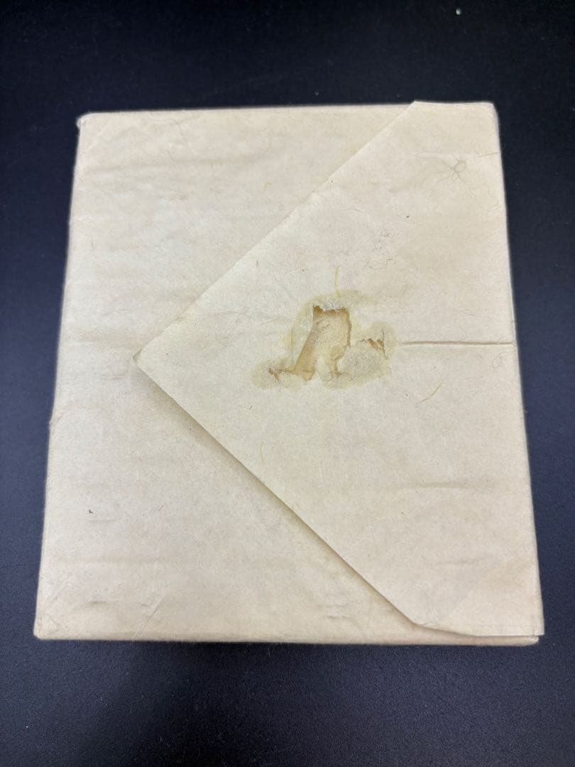 紫英墨 上海墨廠　経年時代物 唐物書道具　1970年後半～80年代 中国古墨