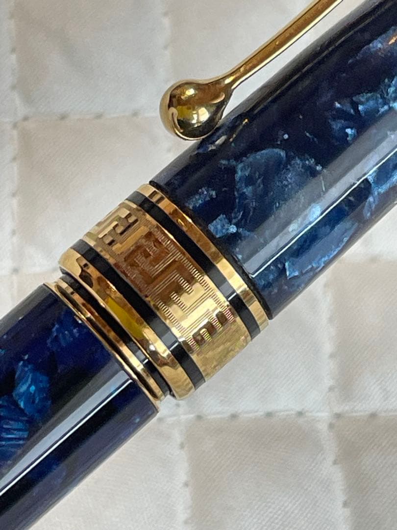 AURORA　アウロラ　万年筆　オプティマ　マーブル　ペン先14K
