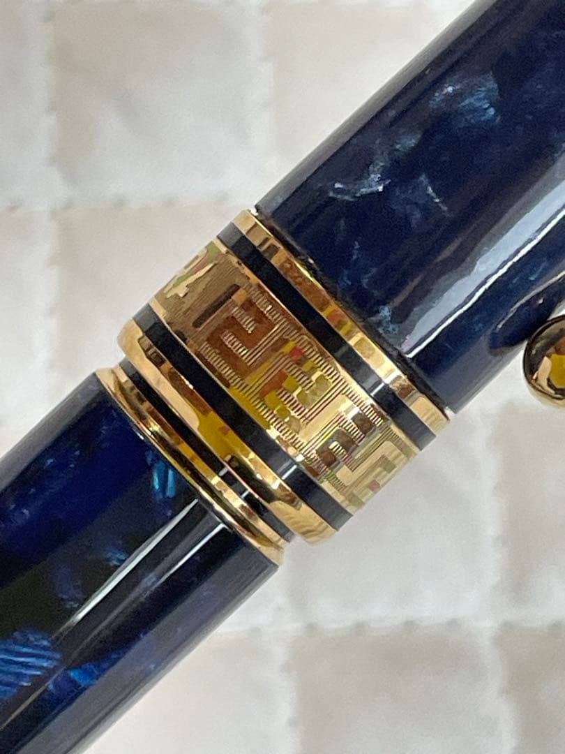 AURORA　アウロラ　万年筆　オプティマ　マーブル　ペン先14K