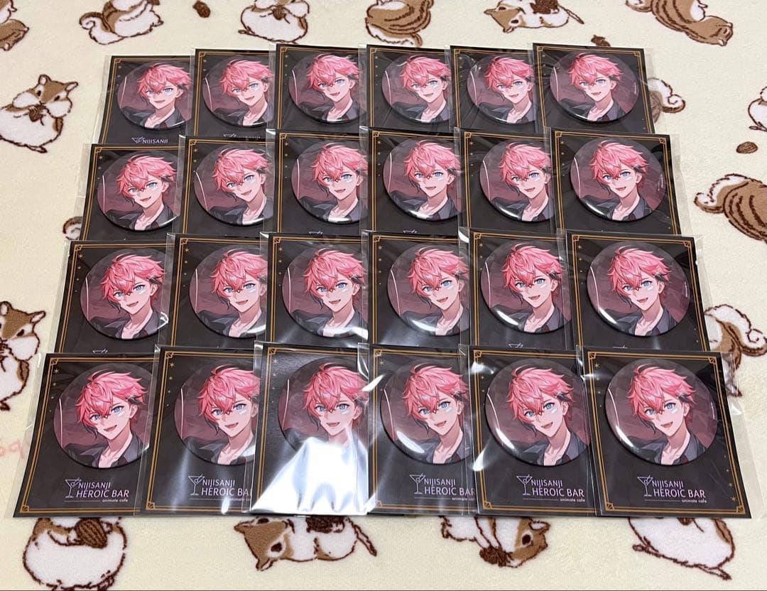 【最終値下げ】にじさんじ 赤城ウェン 缶バ