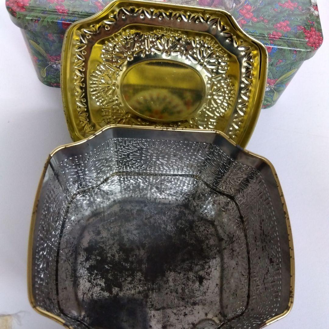 2個セット 空き缶　空缶　レトロ　お菓子缶