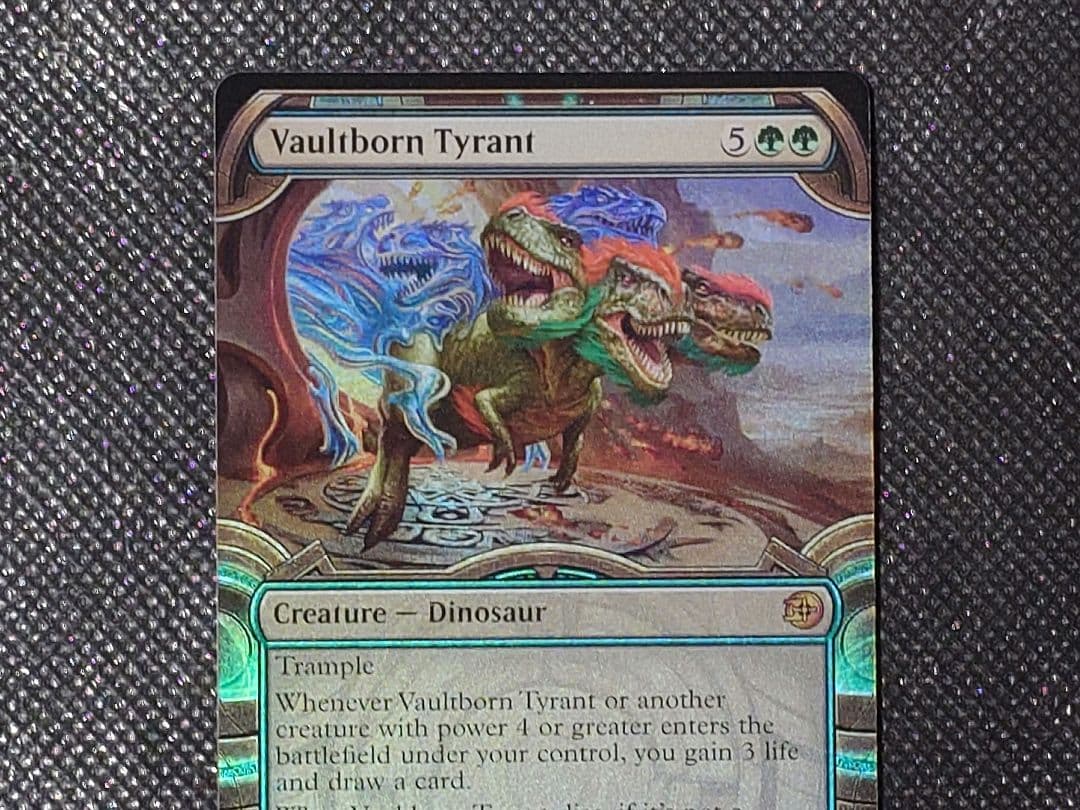 MTGマジックザギャザリング 宝物庫生まれの暴君 英語版ショーケースfoil1枚