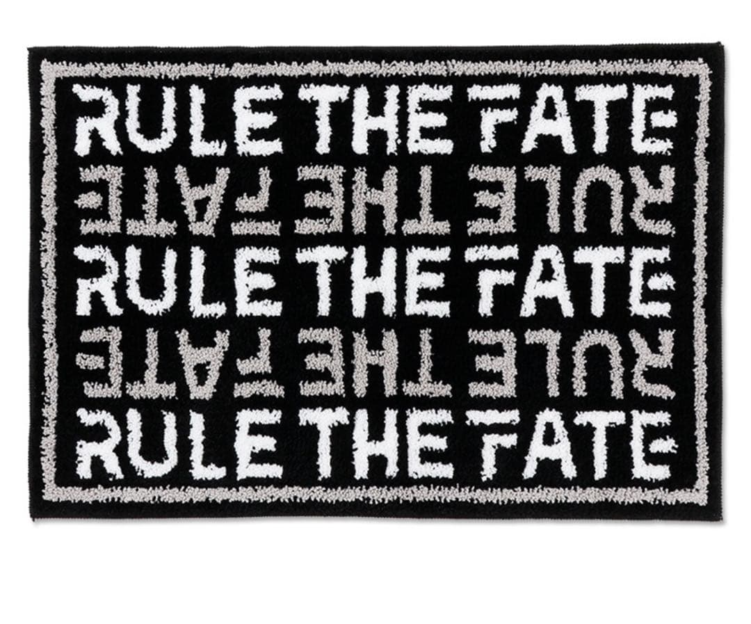 未値下げ 使用新品 RULETHEFATE ラグ＆トートセット