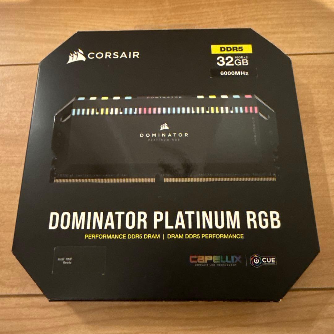 新品 CORSAIR DDR5 6000mhz 32GB DOMINATOR