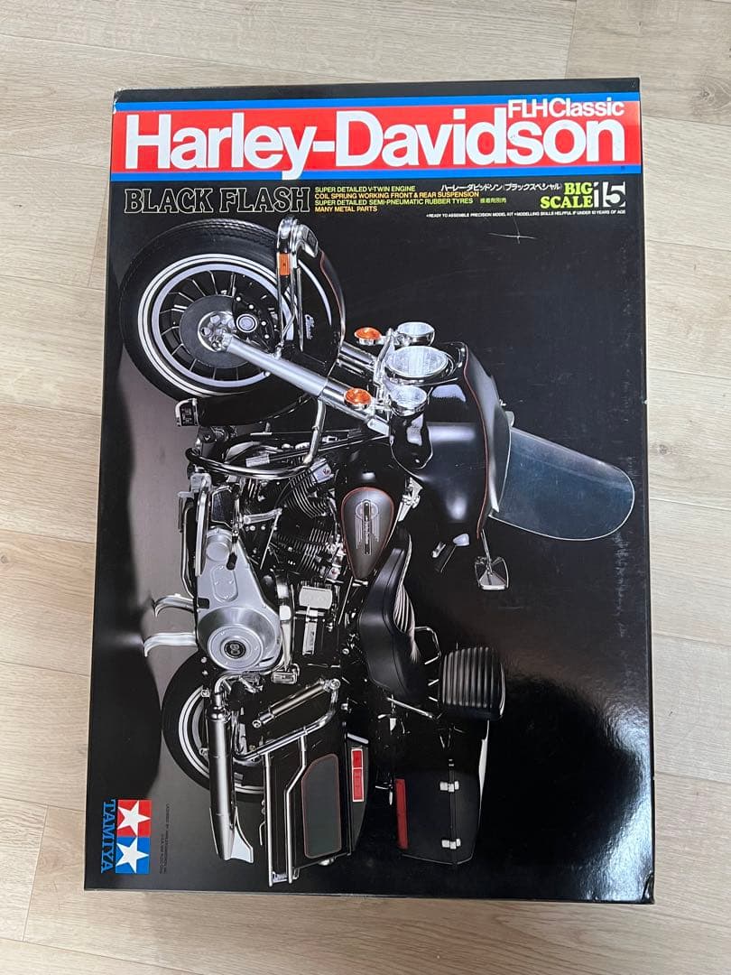 タミヤ ハーレーダビットソン ブラックスペシャル 1/6 プラモデル