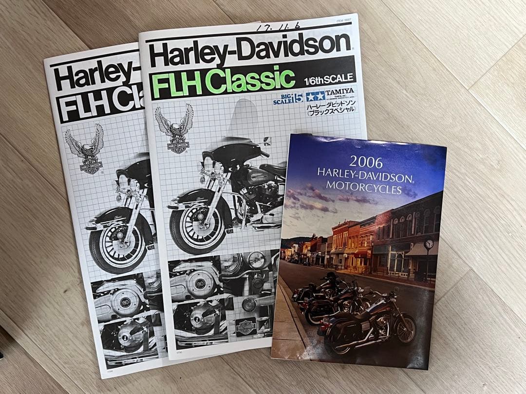 タミヤ ハーレーダビットソン ブラックスペシャル 1/6 プラモデル