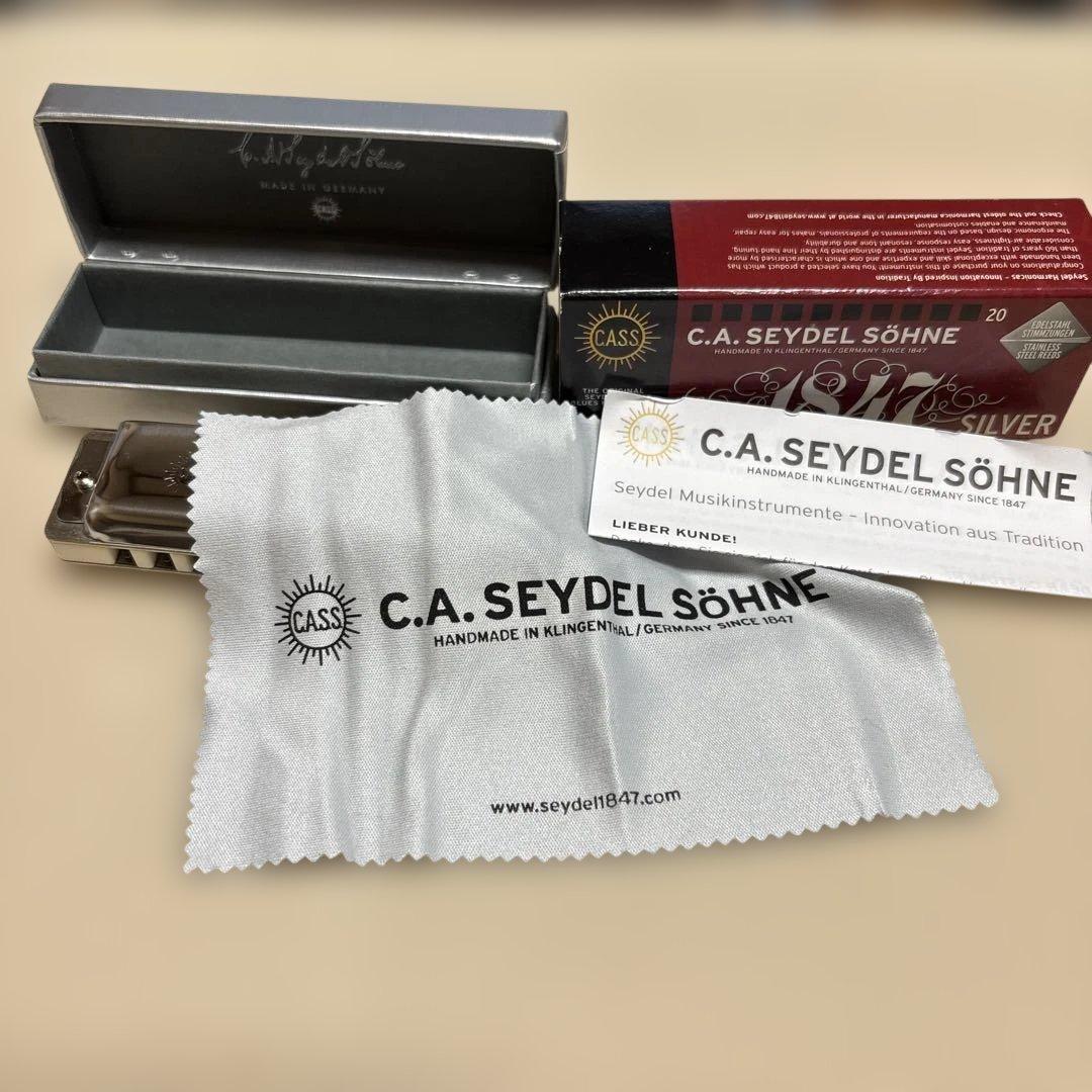 C.A. SEYDEL SÖHNE 1847 SILVER ブルースハープ本体