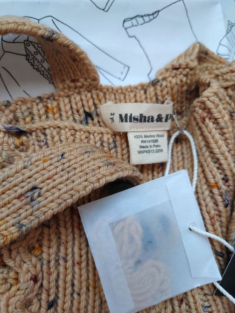 【misha＆puff】Sapling Suspender Leggings2y