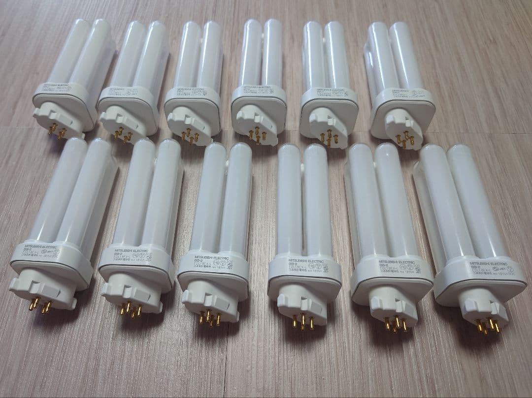 MITSUBISHI 18W 蛍光灯 FDL18EX-L 電球色12個セット
