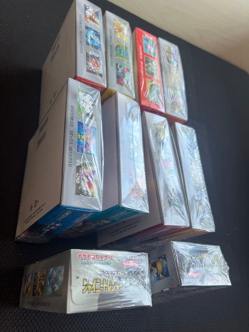 ポケモンカードbox 10個新品未開封シュリンク付き
