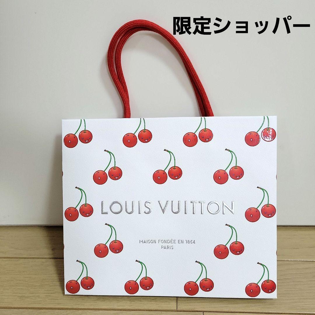 ルイヴィトン×村上隆 コラボ ノートブック チェリー　限定ショッパー シール付