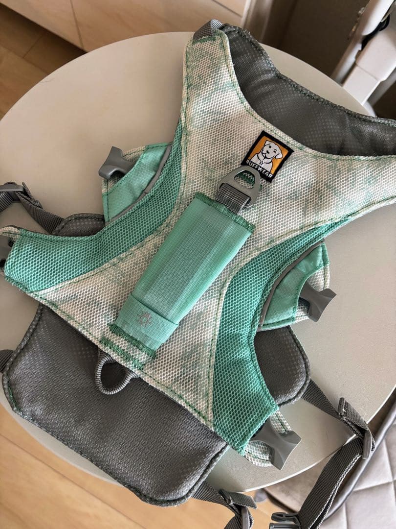 RUFFWEAR スワンプクーラードッグハーネス セージグリーン