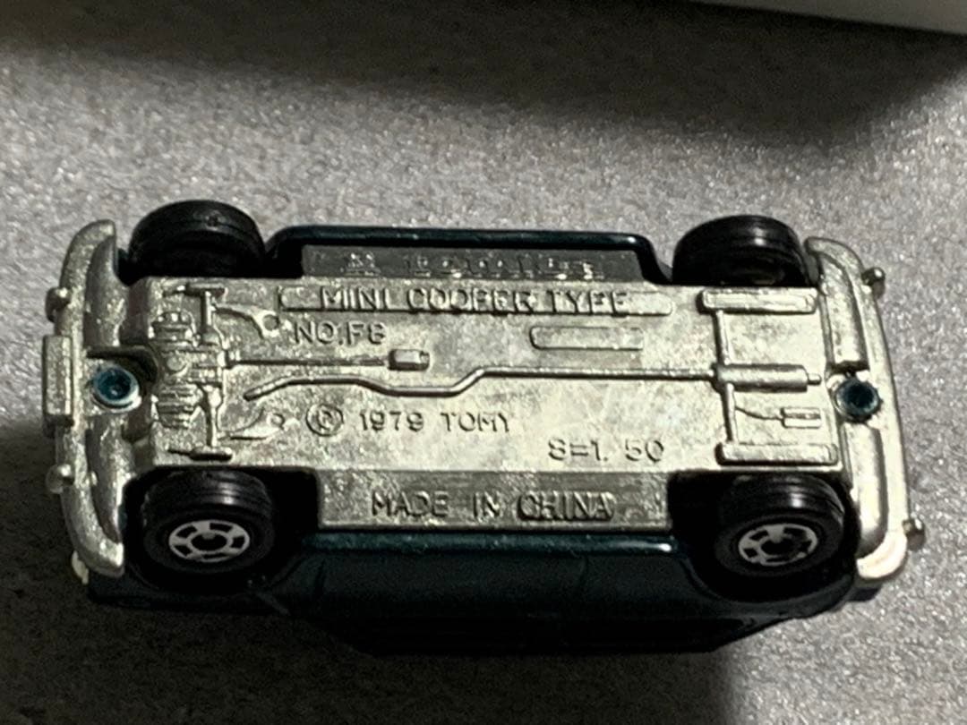 トミカ ミニクーパー トラフィック 教習車 濃緑