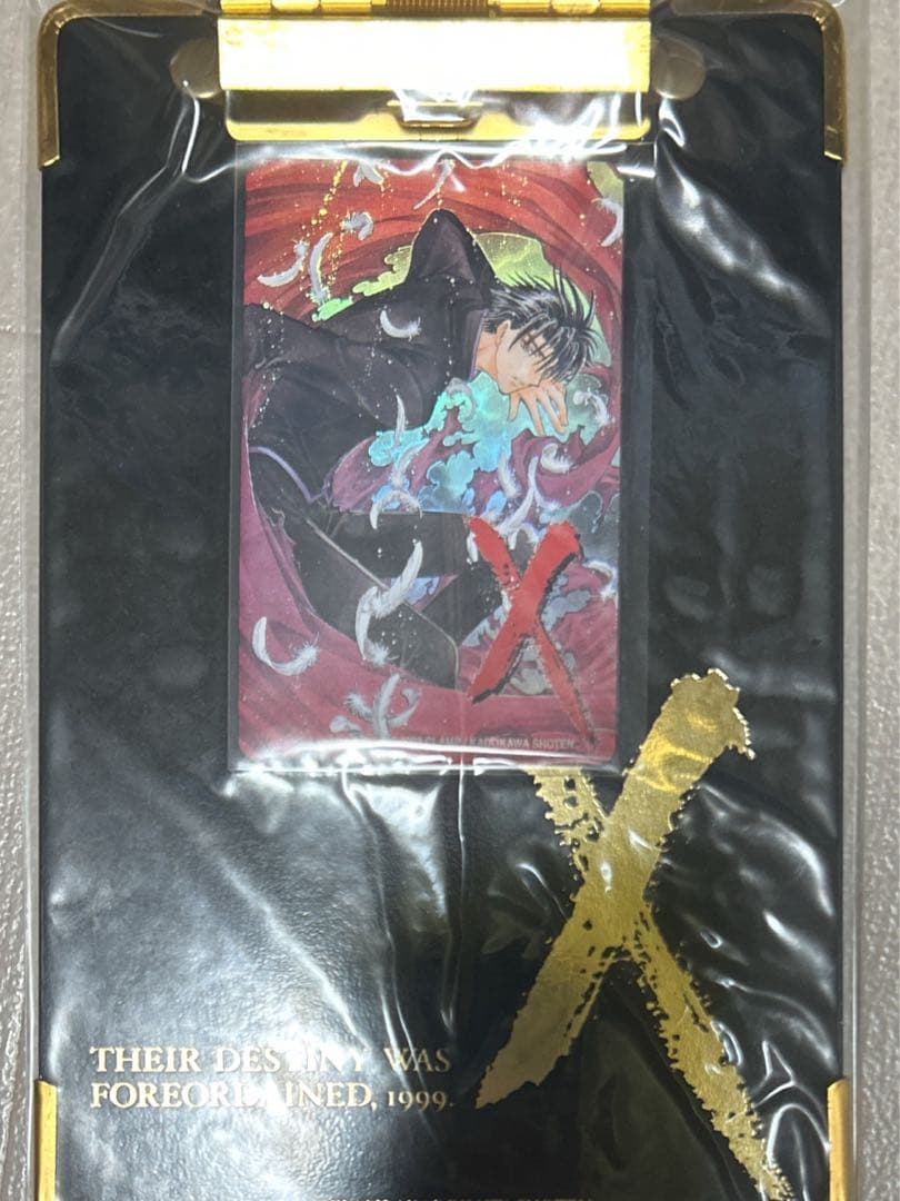 CLAMP X バインダーセット テレカ 司狼神威 桃生封真