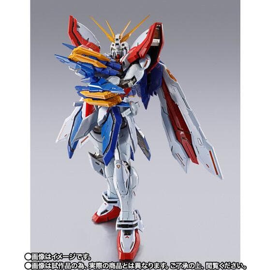 L BUILD メタルビルド ゴッドガンダム（セカンド）+ 交換用パーツ