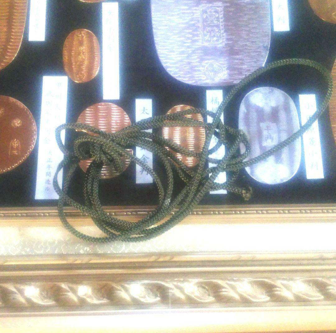 24金メッキ　大判　小判　レプリカ　古美術　額縁入り　24K　COLOR　2点