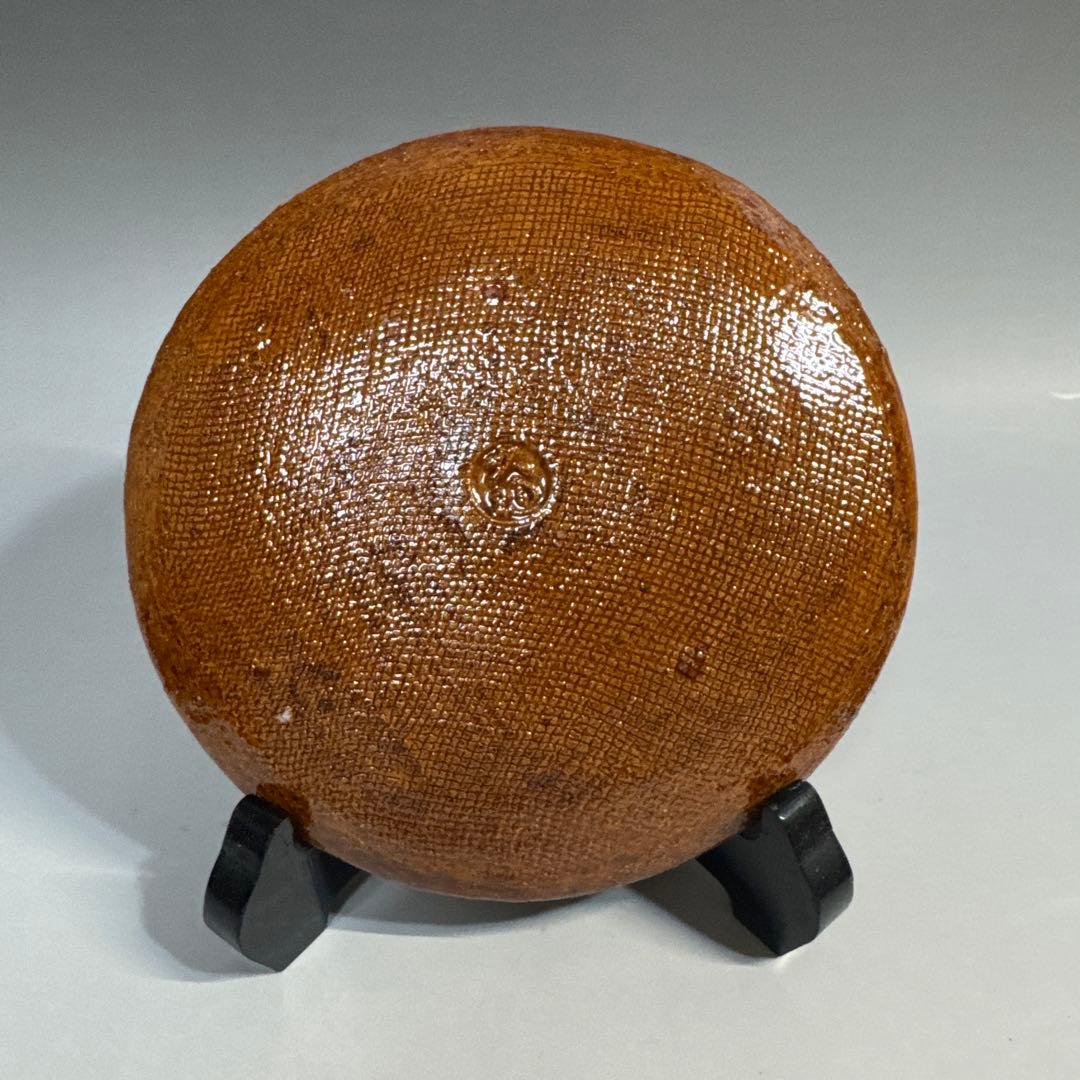 懐石道具　茶道具　大樋焼　梅鉢紋　利休梅　銘々皿　五客揃　大樋長阿弥 造