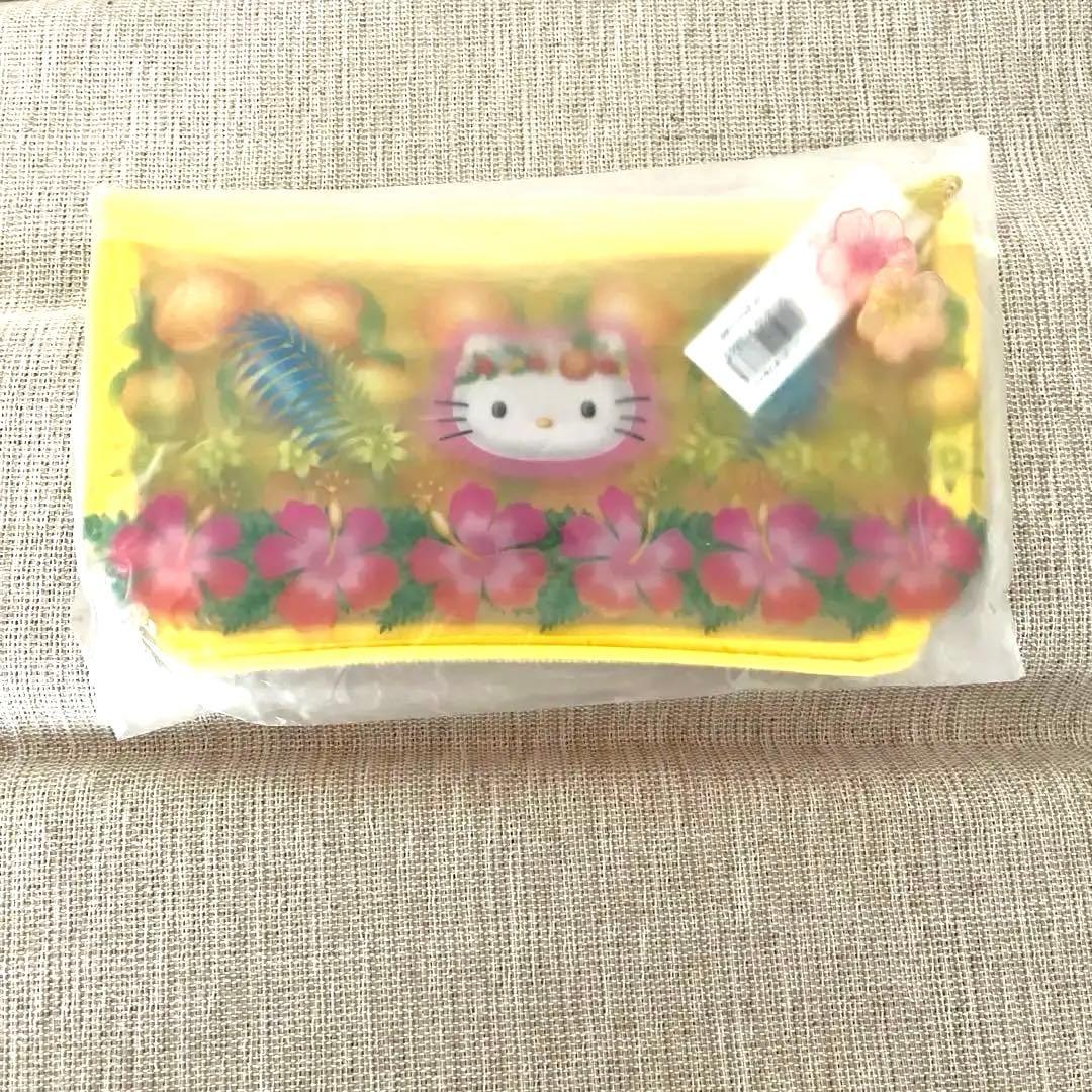 激レア!!サンリオハローキティ南国フルーツトロピカル　ハイビスカス　ポーチ