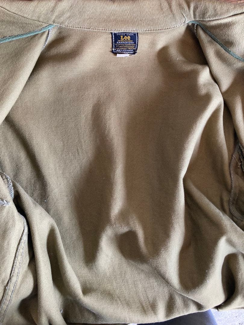 Lee 60s ビンテージ　ジャケット　ウィップコード リー　ワークジャケット