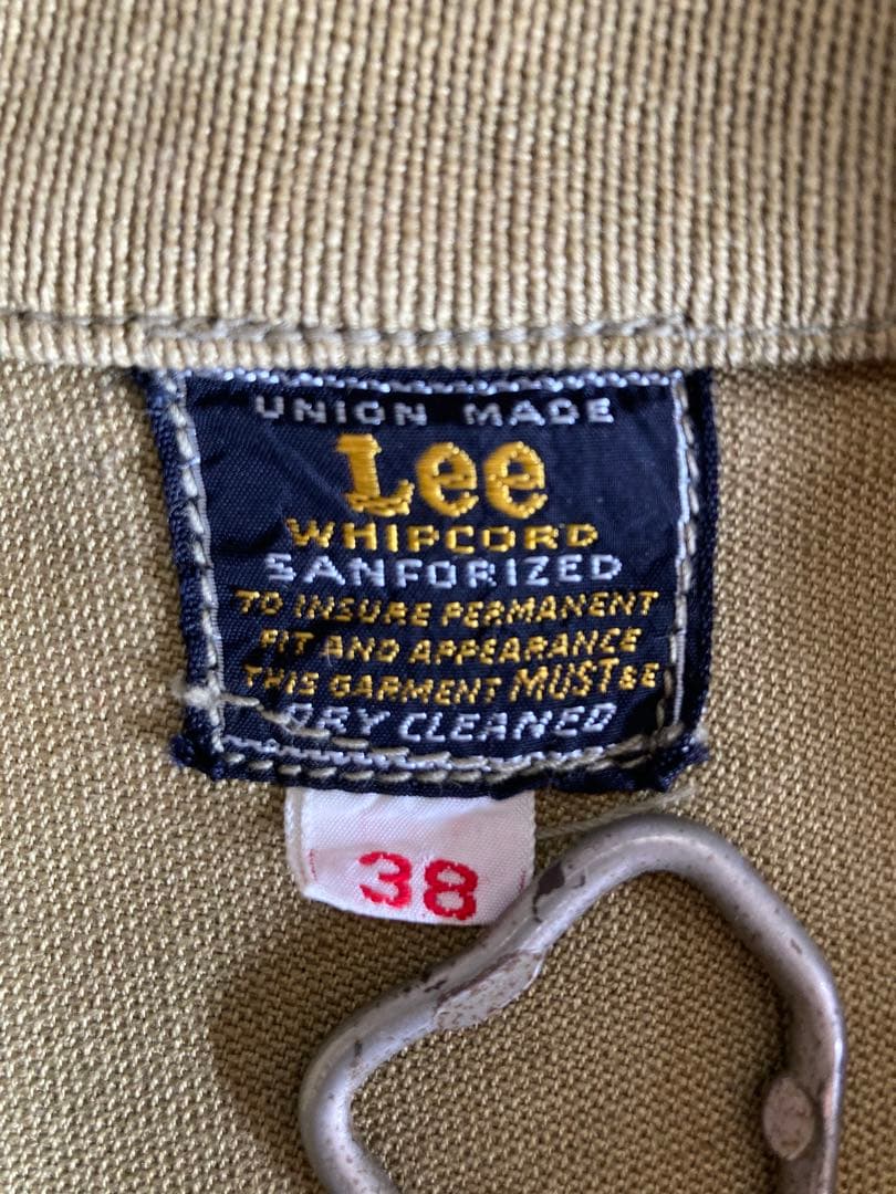 Lee 60s ビンテージ　ジャケット　ウィップコード リー　ワークジャケット