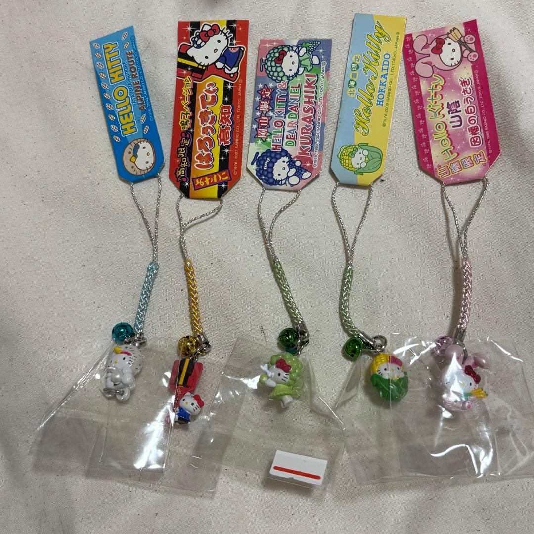 ご当地キティ ストラップ 等 51個まとめ売り