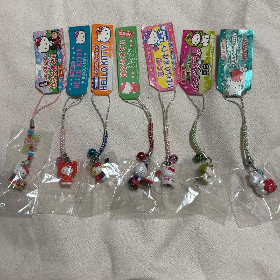 ご当地キティ ストラップ 等 51個まとめ売り