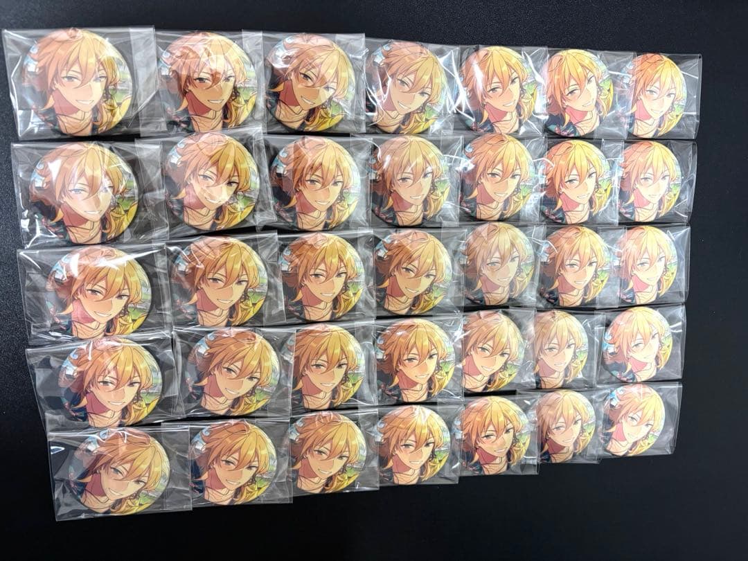 羽風薫　フィーチャースカウト　缶バッジ35点セット