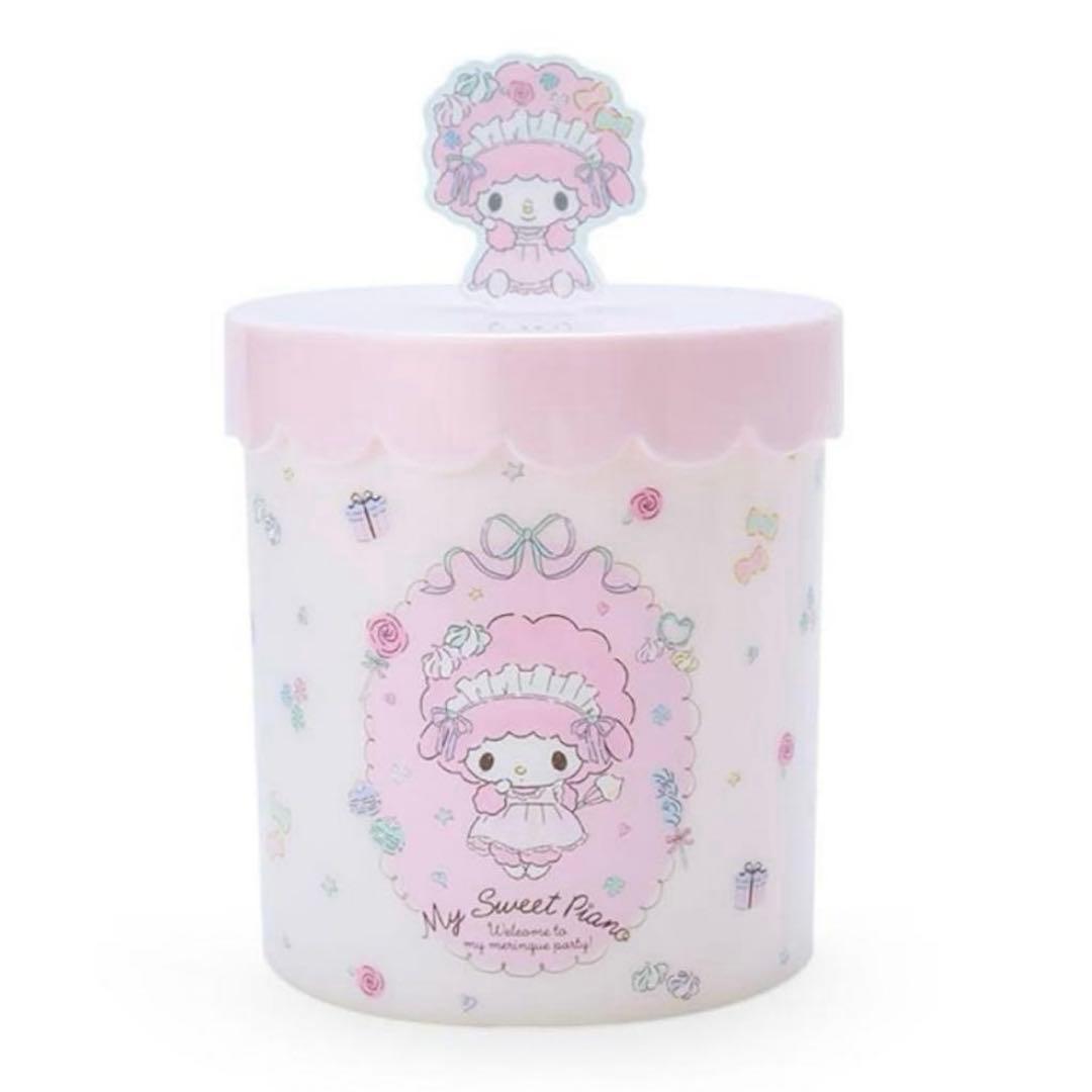 サンリオ❣️激レア　ピアノ　キャニスター　メレンゲ　コットンBOX