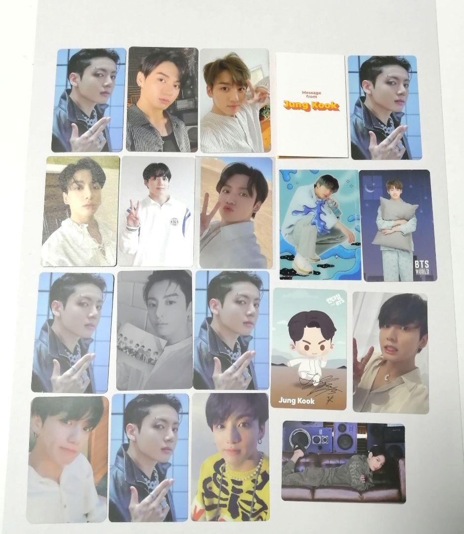 公式　BTS  ジョングク　トレカ　フォトカード　まとめ売り